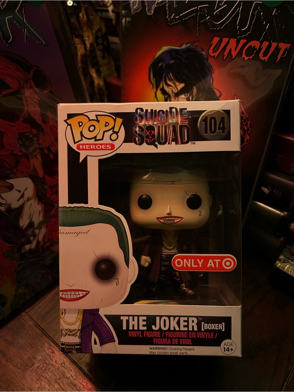 Suicide Squad- The Joker (Boxer) Funko Pop! #104